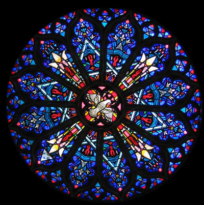 Tim McClure -- "Rose" window