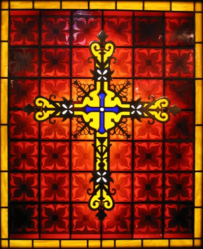 Tim McClure -- Lighted cross