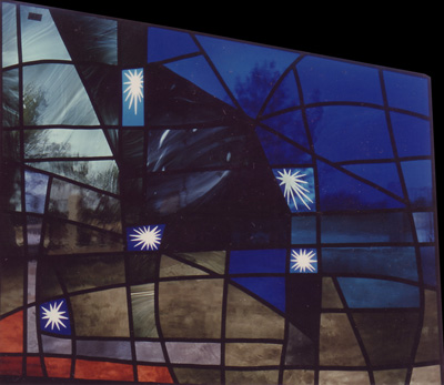 Tim McClure -- Detail: One of ninety individual panels