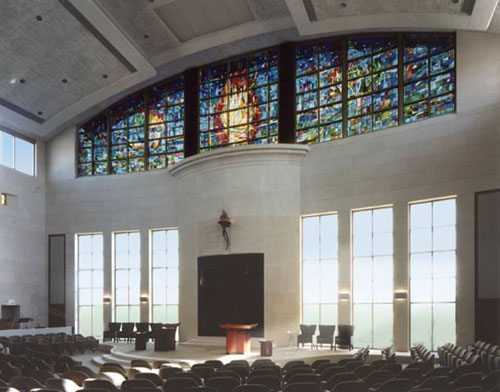 Tim McClure -- Sanctuary interior