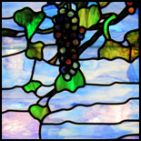 Tim McClure -- Grape Arbor - Detail One (close up)